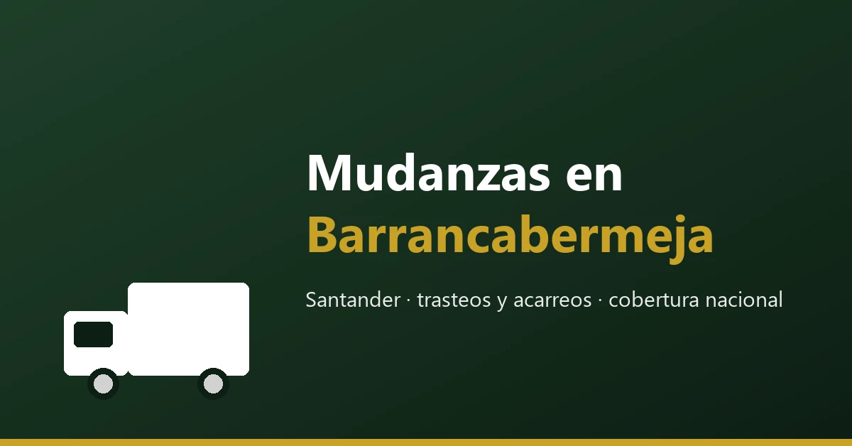 Mudanzas y acarreos en Barrancabermeja, Santander